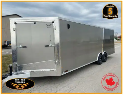 2025- 8.5 x 24' Tow-Tek Tundra cargo trailer, 5 year Warranty in Cargo & Utility Trailers in Mississauga / Peel Region - Image 4