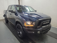 CLEAN CARFAX! PATRIOT BLUE! Check out this 2022 Ram 1500 Classic Warlcok! FACTORY REMOTE START | HEA... (image 1)