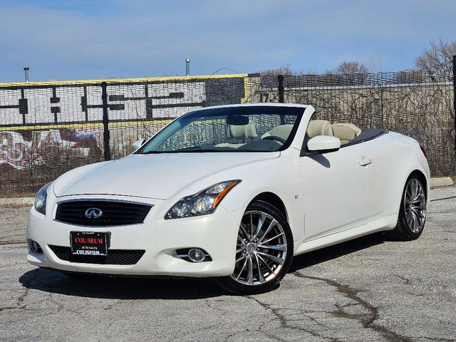 2014 INFINITI Q60 SPORT CONVERTIBLE-TECH PKG-NAVIGATION in Cars & Trucks in City of Toronto