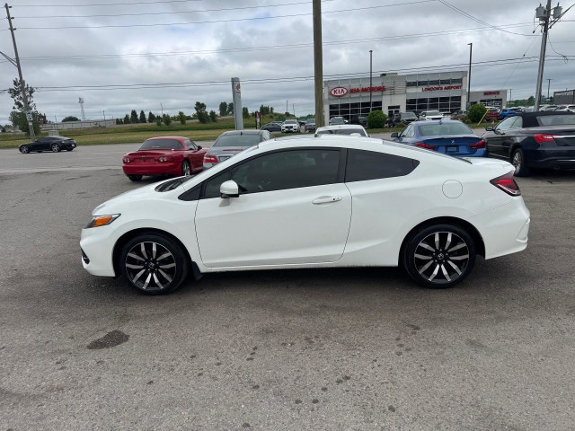 2015 Honda Civic EX-L, COUPE, AUTO, LEATHER, ROOF, ONLY 77KM, CE in Cars & Trucks in London - Image 2