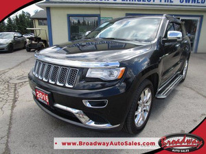 2015 Jeep Grand Cherokee LOADED SUMMIT-SERIES 5 PASSENGER 5.7L - V8.. 4X4.. NAVIGATION.. LEATHER.. HEATED/AC SEATS.. PANORAMIC SUNROOF.. BACK-UP CAMERA..