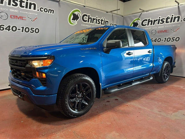 2023 Chevrolet Silverado 1500 CUSTOM CREW MAG NOIR 20'' MARCHEPI in Cars & Trucks in City of Montréal