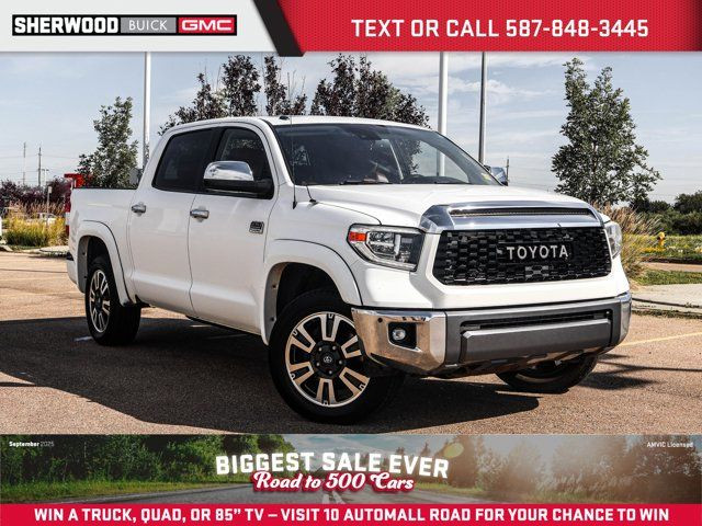 2018 Toyota Tundra Platinum 1794 Edition 57L in Cars & Trucks in Strathcona County