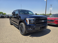 This brand new ANTIMATTER BLUE METALLIC 2025 FORD F-150 LARIAT is powered by a 3.5L POWERBOOST HYBRI... (image 3)
