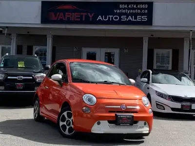 2015 Fiat 500E Electric Electric New Tires Navigation NO PST!!!