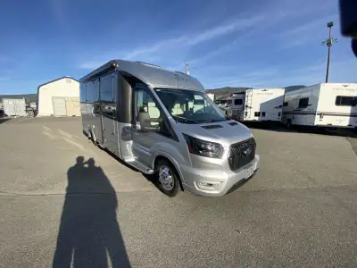 Leisure Travel Wonder Class B+ gas motorhome 24MBL highlights: Spacious Lavatory Dual Reclining Chai...