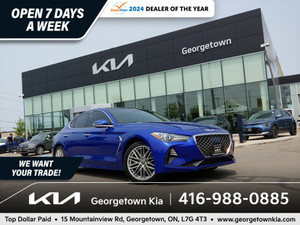 2021 Genesis G70 2.0T Sport RWD | SUNROOF | HTD SEATS | 42K KM