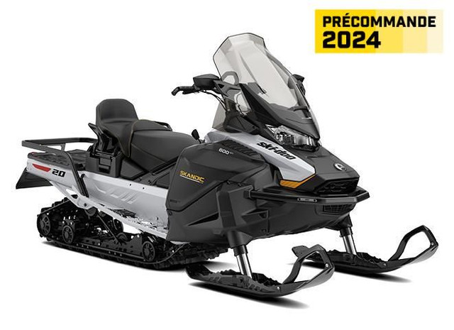 2025 Ski-Doo SKANDIC LE 20'' 600R E-TEC Silent Cobra 1.5'' E.S. in Snowmobiles in West Island