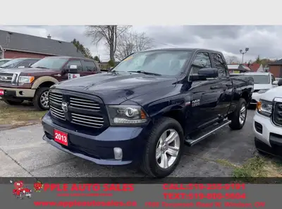 2013 RAM 1500 Sports 5.7L HEMI V8 Cylinder Engine 226 XXX KMs Power Steering, Power Windows, Power D...