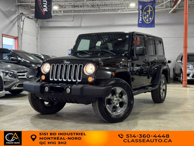 2017 JEEP Wrangler Unlimited Sahara in Cars & Trucks in City of Montréal