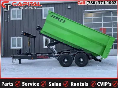 Bins for Roll Off Trailers perfect for: Demolition; Yard Waste; Commercial Waste; Construction Clean...