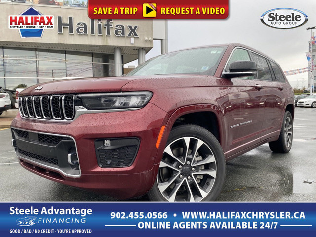 2021 Jeep Grand Cherokee L Overland 4wd - LEATHER - SAFETY EQUIP in Cars & Trucks in City of Halifax