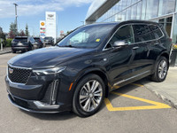 The 2020 Cadillac XT6 Premium Luxury features a Manhattan Noir Metallic exterior with a Jet Black in... (image 3)