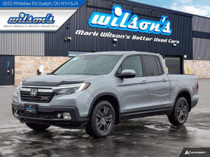 2019 Honda Ridgeline Sport AWD | Sunroof | Adaptive Cruise | Power Seat | Heated Seats | CarPlay + Android | Rear Camera