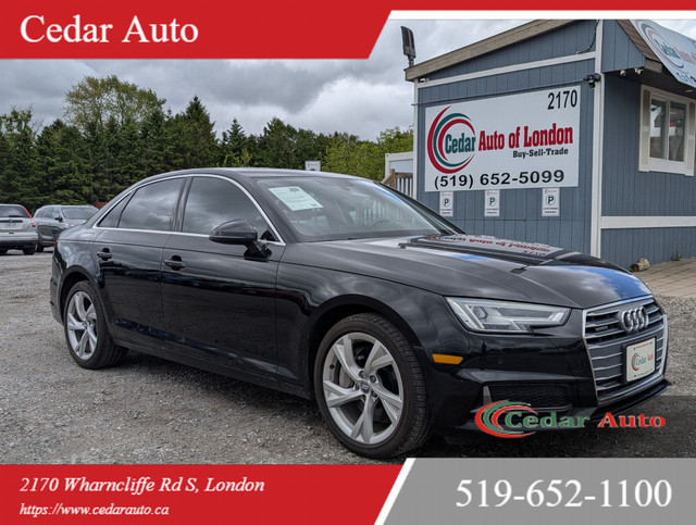 2019 Audi A4 2.0t Progressive AWD | MANAGER SPECIAL in Cars & Trucks in London - Image 2