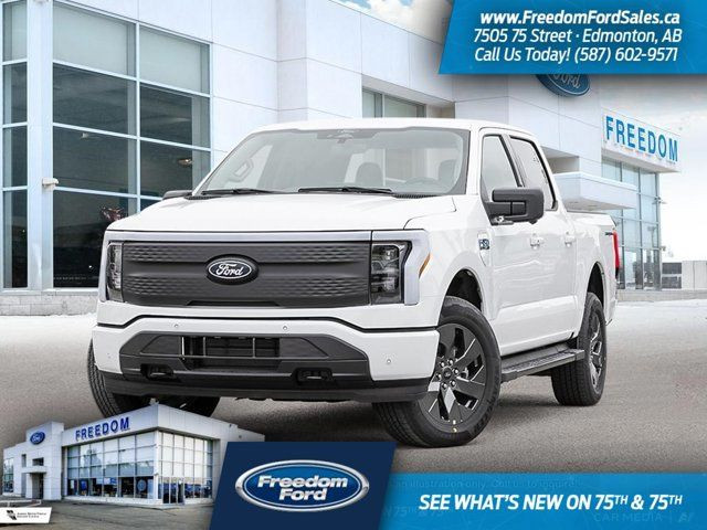 2025 Ford F-150 Lightning Flash | 312A | 4X4 | SuperCrew 145 in Cars & Trucks in Edmonton