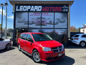 2014 Dodge Grand Caravan SXT, 7Pass, Cruise control, Pwr windows&lock, Alloy, *Low KM*Certified*