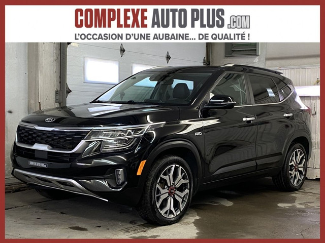 2021 KIA Seltos SX Turbo AWD *GPS,Toit,Banc Ventilés dans Autos et camions  à Laval/Rive Nord