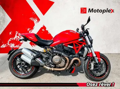 Monster 1200 Monster 1200 un look qui ferra parler! seulement : 28 496km. puissant moteur de 1200cc...