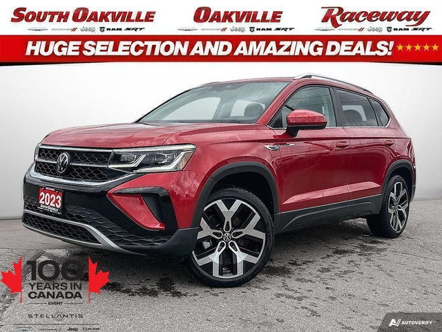 2023 Volkswagen Taos HIGHLINE | SUNROOF | NAVI | CARPLAY | HEATE in Cars & Trucks in Oakville / Halton Region