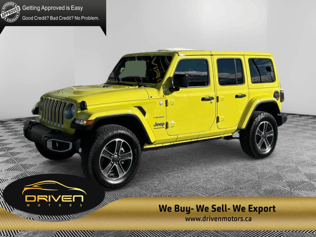 2023 Jeep Wrangler Sahara 4 Door 4x4 in Cars & Trucks in Medicine Hat