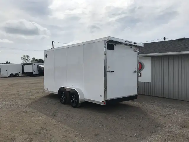 IRON LITE SERIES IRON LITE 7x16 TANDEM AXLE CARGO TRAILER  in Cargo & Utility Trailers in London - Image 4