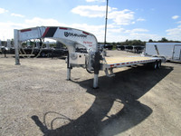 2024 K-Trail Galvanized Beavertail Gooseneck Trailer 35,520 Lb -