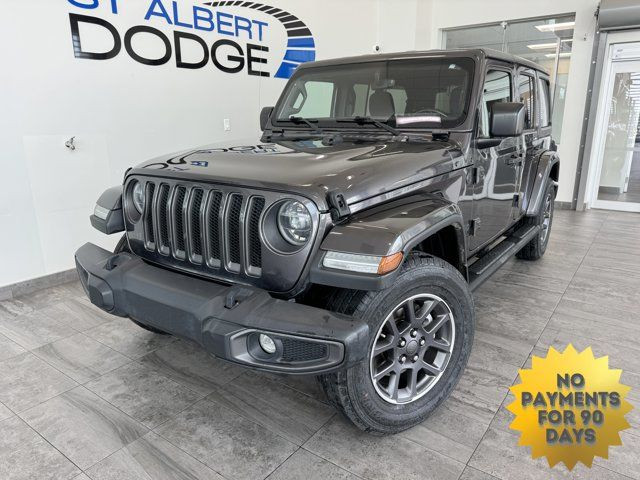 2021 Jeep Wrangler Unlimited Sport 80th Anniversary in Cars & Trucks in St. Albert