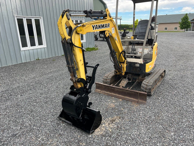 2015 YANMAR Vio-17 Excavatrice Pelle Mécanique in Heavy Equipment in Victoriaville - Image 2