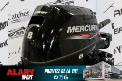 Ce moteur hors-bord MERCURY 8MH EFI 2025 est disponible DÈS MAINTENANT! Contactez-nous au 450-420-27...