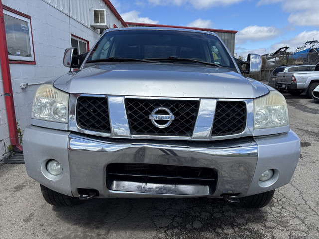 2005 Nissan Titan LE | 4x4 | V8 l LEATHER in Cars & Trucks in Calgary - Image 3