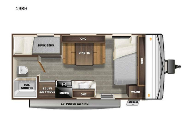 2021 Starcraft Autumn Ridge Single Axle 19BH in Travel Trailers & Campers in Edmonton - Image 2