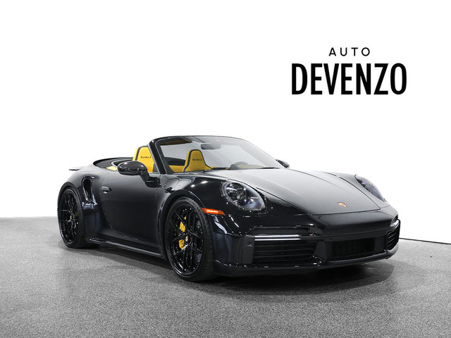 2022 Porsche 911 Turbo S Cabriolet Yellow Custom Interior in Cars & Trucks in Laval / North Shore