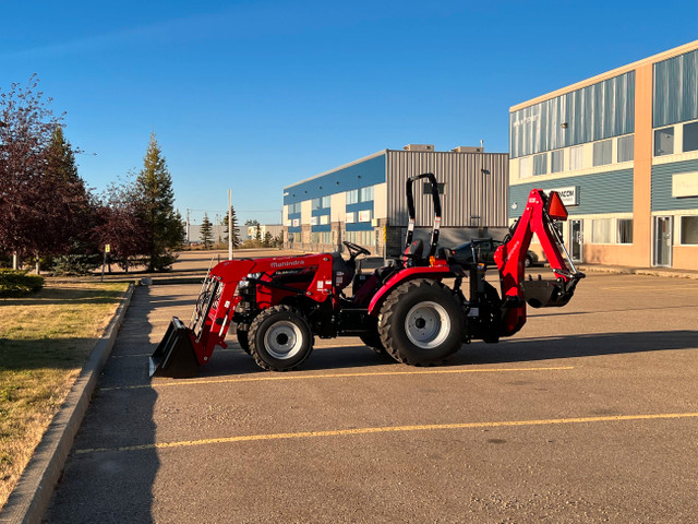 NEW MAHINDRA tractor 2638 BACKHOE 0% Financing  in Farming Equipment in Edmonton
