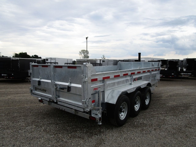 2024 K-Trail Galvanized Dump Expert Trailer Series 22,525 Lb - 8 ...
