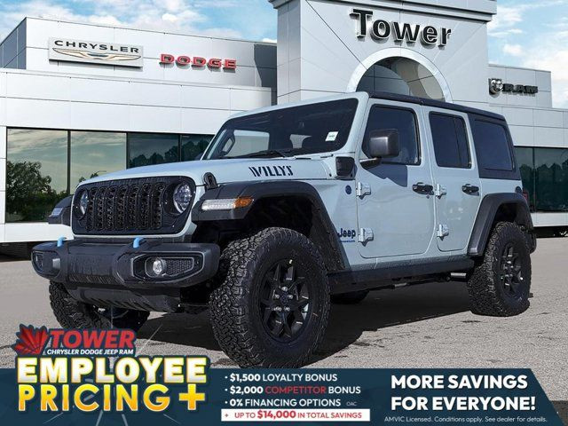 2024 Jeep Wrangler 4xe Willys in Cars & Trucks in Calgary