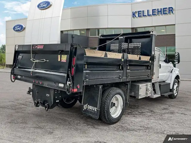 2024 Ford F-650 12'9 Voth Steel Dump Body with Cross Box w/ 66 in Cars & Trucks in Brandon - Image 6