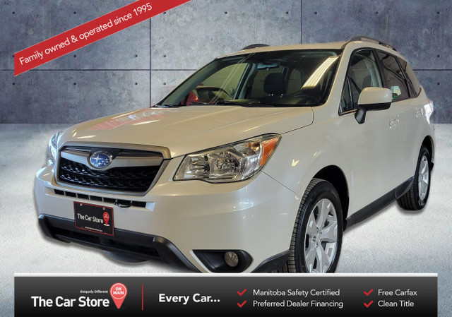 2015 Subaru Forester Touring Manual Heated Seats/Sunroof/No Acci in Cars & Trucks in Winnipeg