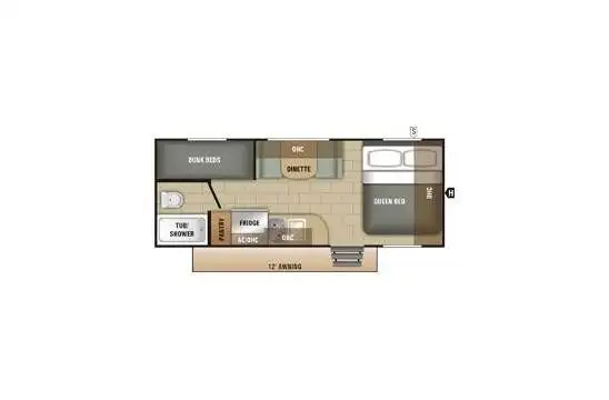 2018 STARCRAFT LAUNCH 17BH (FINANCING AVAILABLE) in Travel Trailers & Campers in Saskatoon - Image 13