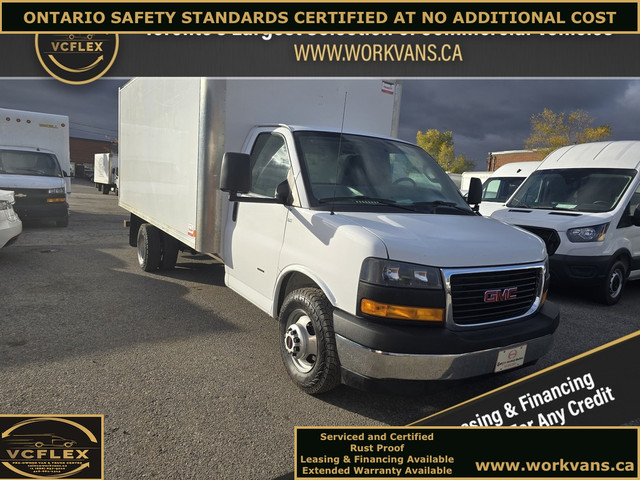 2019 GMC Savana Van G3500 - 16Ft Box - V8 Gasoline - Rear Barn D in Cars & Trucks in City of Toronto