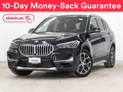 2021 BMW X1 xDrive28i AWD w/ Apple CarPlay, Dual Zone A/C, Rearv