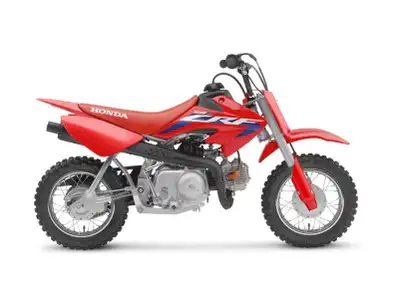 2023 Honda CRF 50F Présenter sa première moto à votre jeune pilote est un moment vraiment spécial, e...