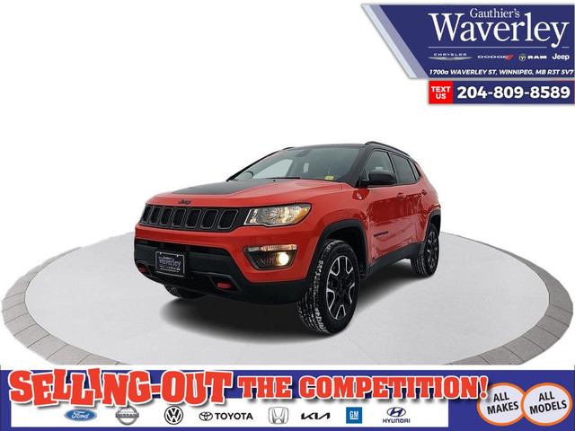 2021 Jeep Compass Trailhawk CLEAN CARFAX | 4X4 | BLIND SPOT M... in Cars & Trucks in Winnipeg - Image 2