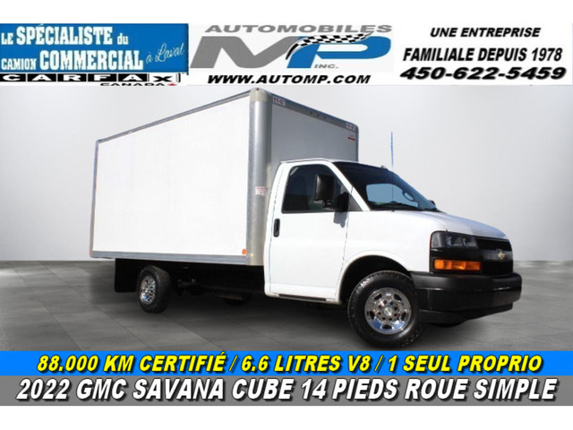2022 Chevrolet Express 3500 CUBE 14 PIEDS 6.6 LITRES ROUE SIMPLE in Cars & Trucks in Laval / North Shore