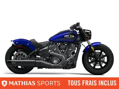 Concessionnaire des véhicules neufs et d'occasion. Cruiser INDIAN Scout Bobber Limited Tech 2025 FIN...