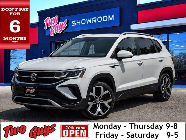 2022 Volkswagen Taos Highline | AWD | Htd Cooled Lthr | Panoroof in Cars & Trucks in St. Catharines