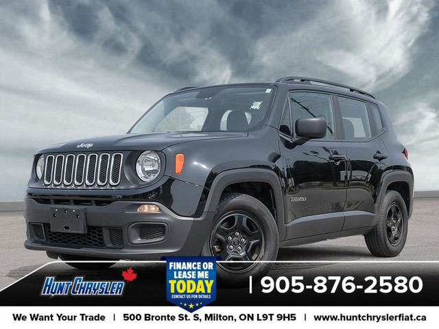 2017 Jeep Renegade SPORT | REMOVABLE ROOF | RMT STRT | CAM | ALL in Cars & Trucks in Oakville / Halton Region
