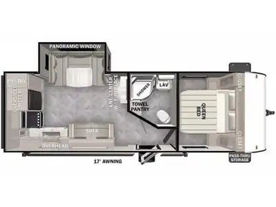 2023 Forest River Salem Cruise Lite West T254RLXL The Cruise Lite is a great way to introduce your f...