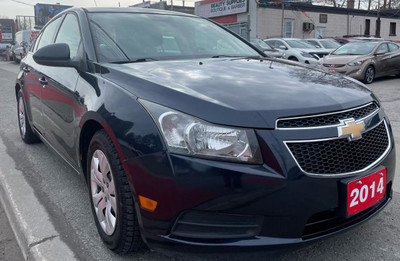  2014 Chevrolet Cruze ,Bluetooth, Alloy Wheels, 4cyclinder and m