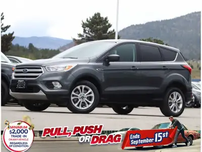 2019 FORD ESCAPE SE - BC VEHICLE - BACKUP CAMERA - HEATED FRONT SEATS - DUAL-CLIMATE CONTROL - PUSH...